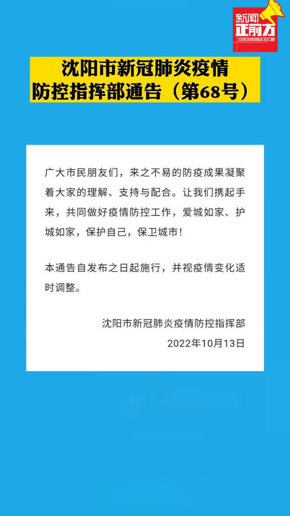沈阳最新疫情通报，疫情下的温馨日常观察